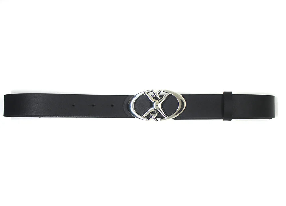 Y2K Punk Moon Star Buckle Belt Cross Metal Vintage Gothic Belt