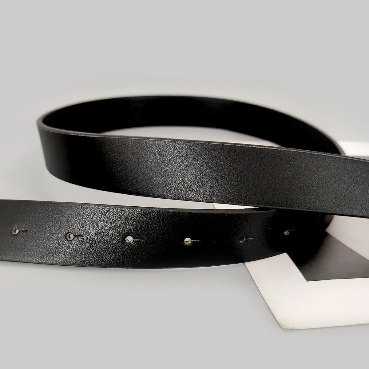 Y2K Black Waistband Girls Jeans Punk Corset Belt