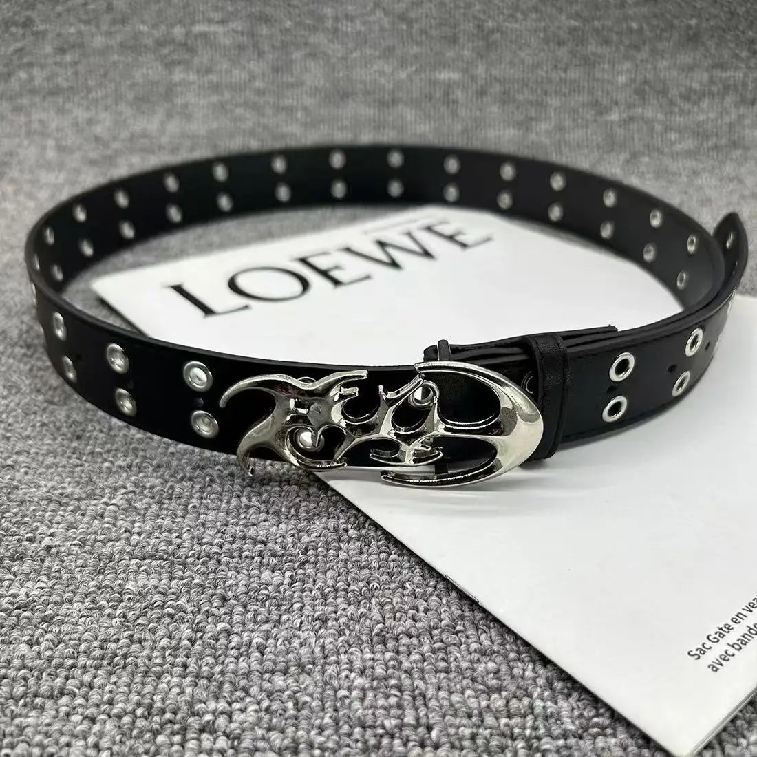 New Y2K Hollow Punk Belts Plus size