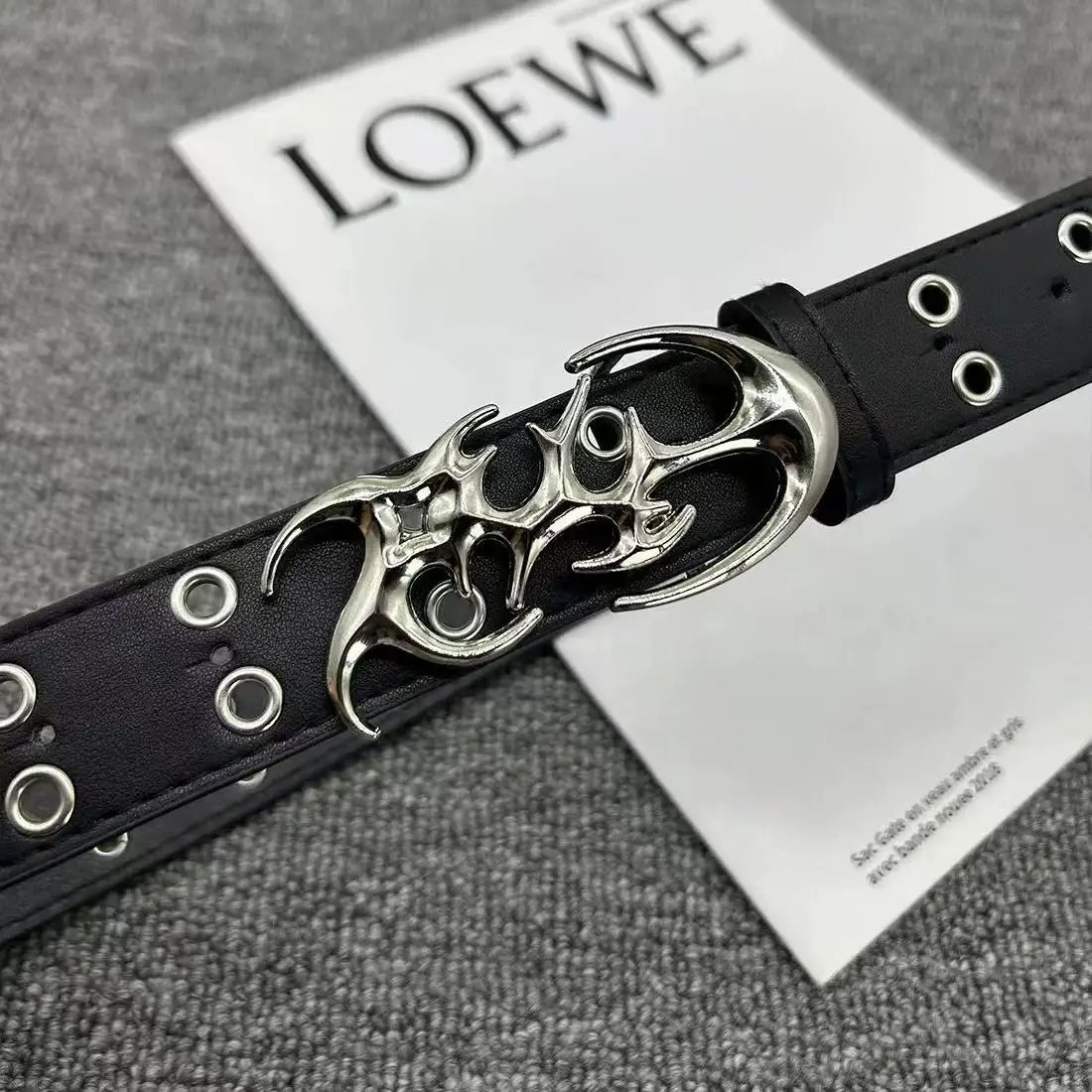 New Y2K Hollow Punk Belts Plus size