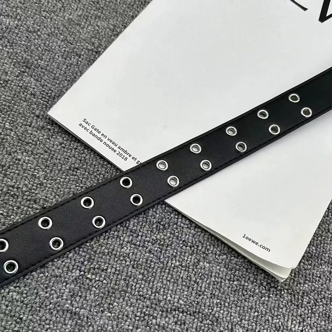New Y2K Hollow Punk Belts Plus size