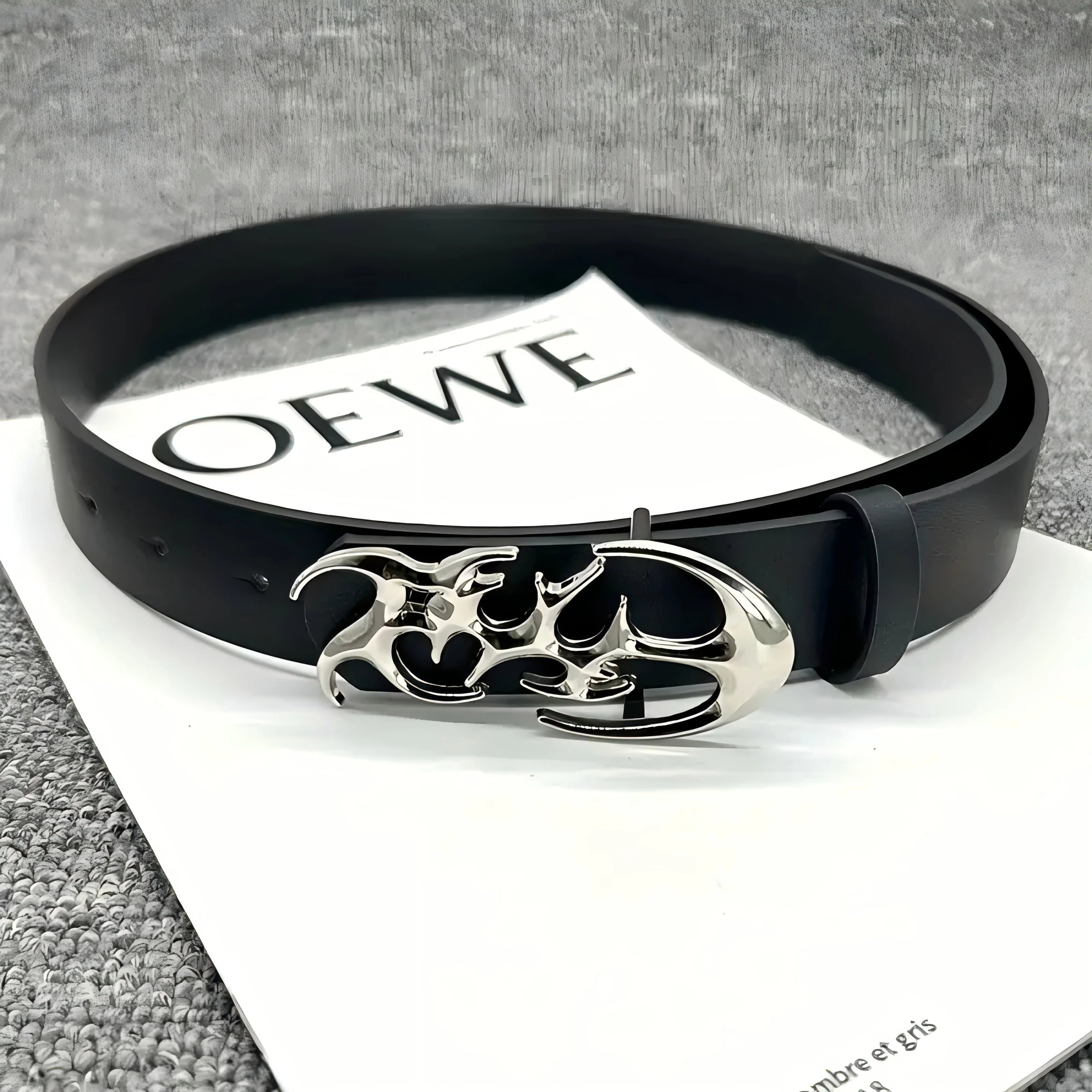 New Y2K Hollow Punk Belts Plus size